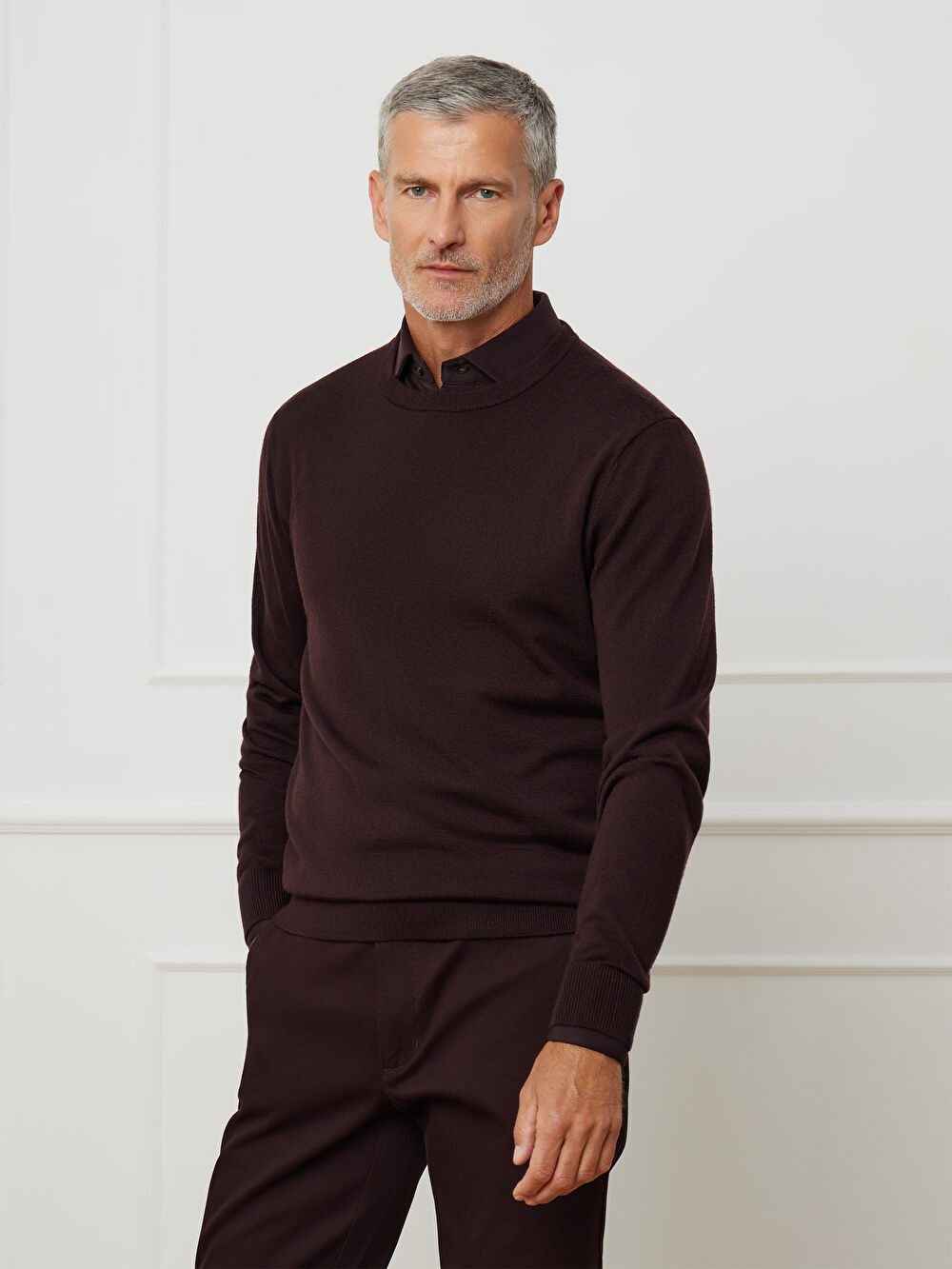 FIOLETOWY SWETER LAUREL