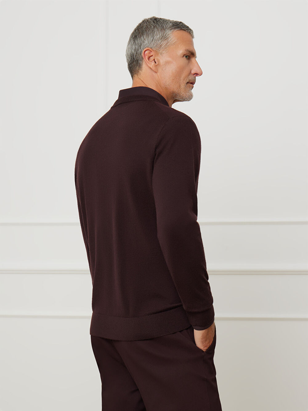 FIOLETOWY SWETER LAUREL - 3