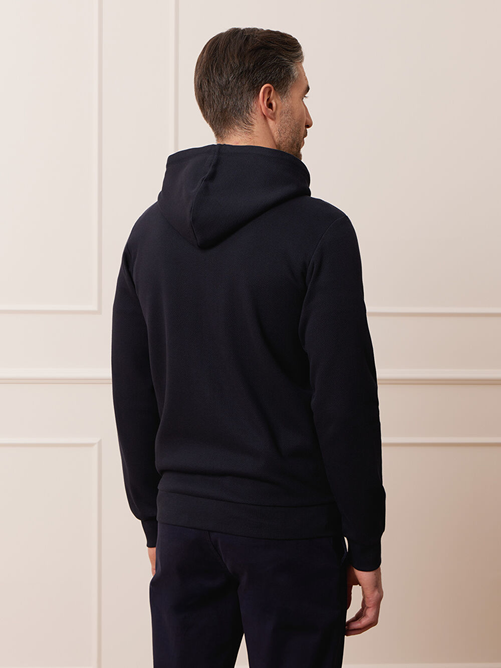 GRANATOWA BLUZA BIRGHAAM - 6