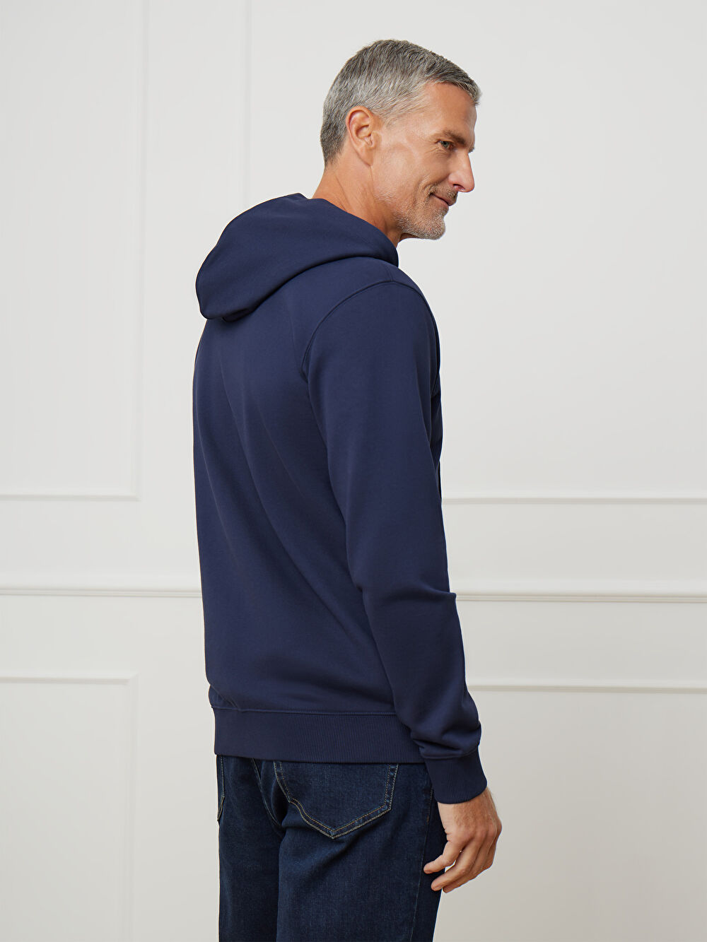 GRANATOWA BLUZA EDYNBRA - 3