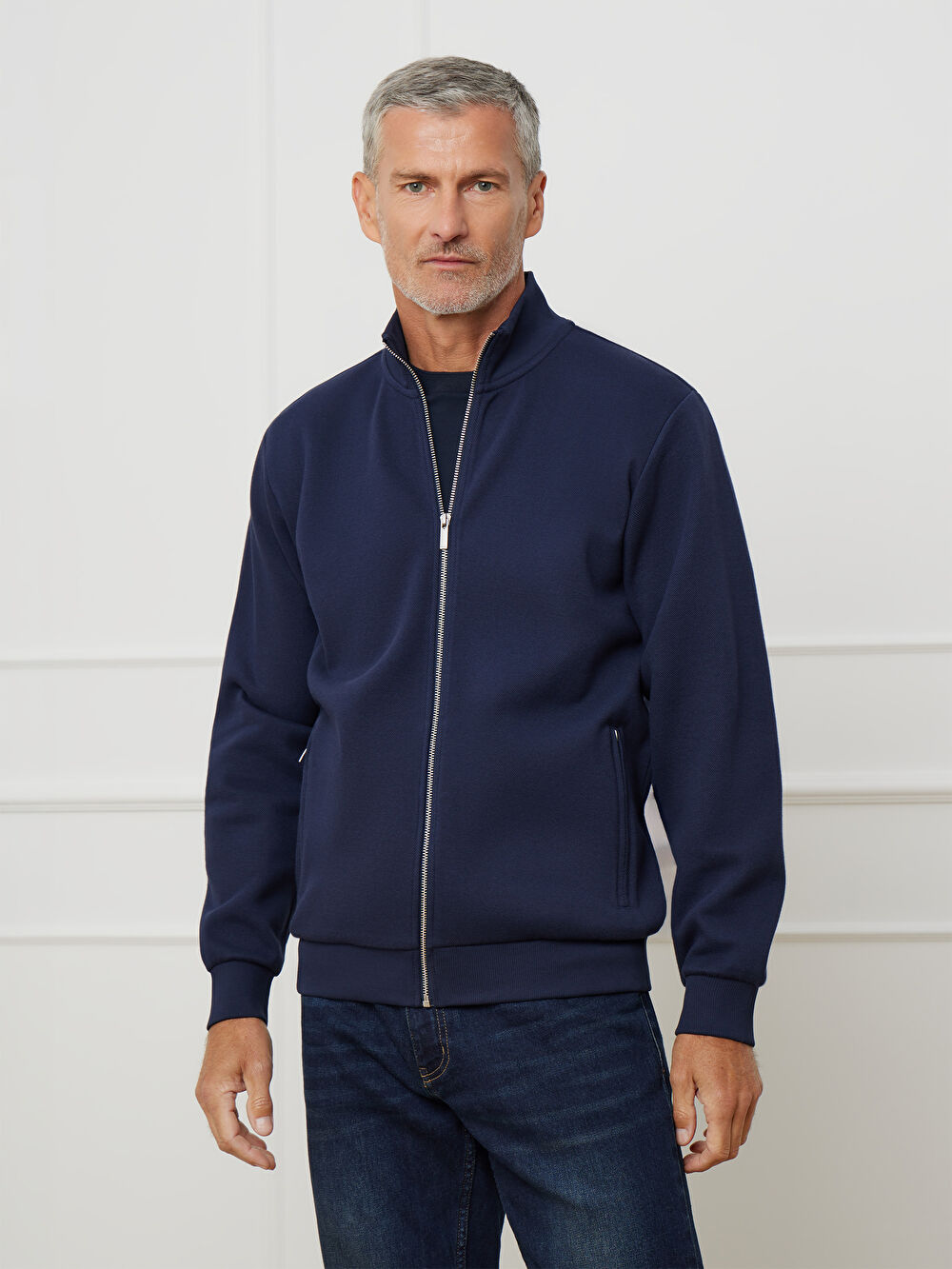 GRANATOWA BLUZA KLOUSTER