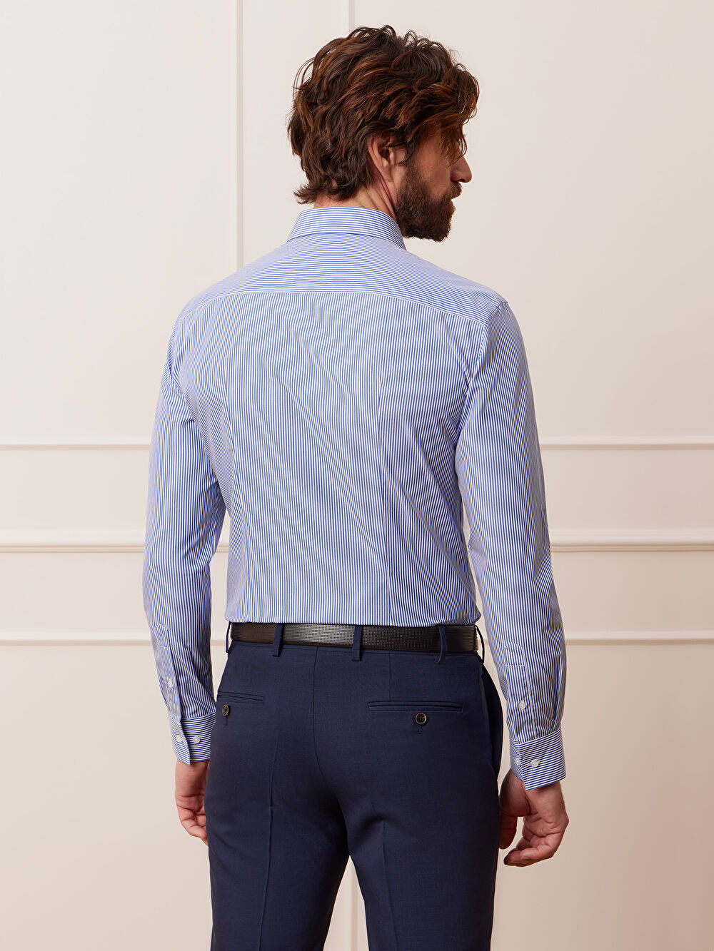 GRANATOWA KOSZULA LUKKA DŁUGI RĘKAW - 7