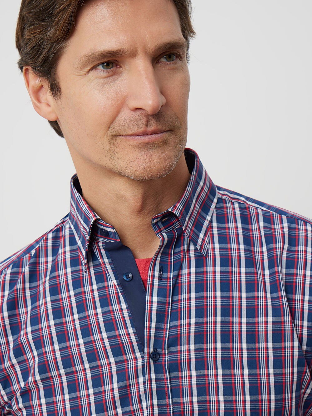 GRANATOWA KOSZULA CAPRI DŁUGI RĘKAW - 6