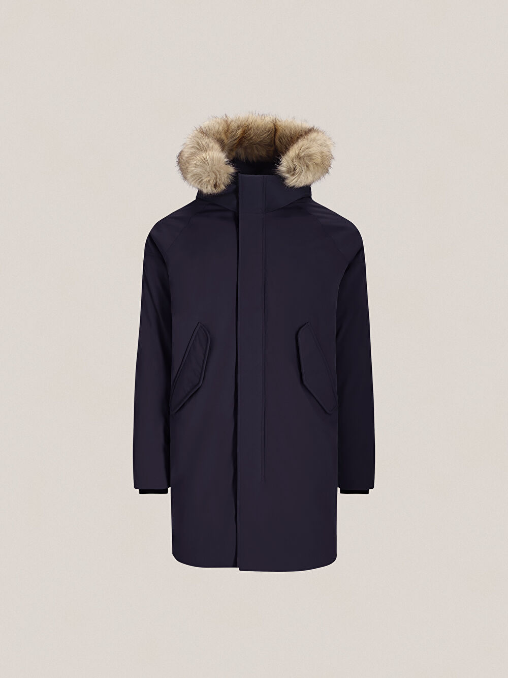 GRANATOWA KURTKA SKELTON - 2