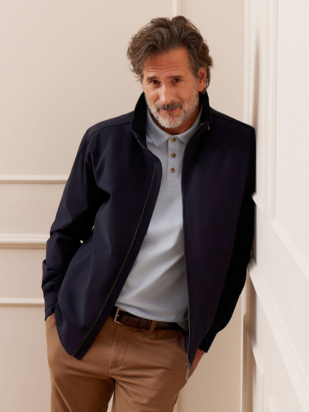 GRANATOWA KURTKA WEXFORD - 7