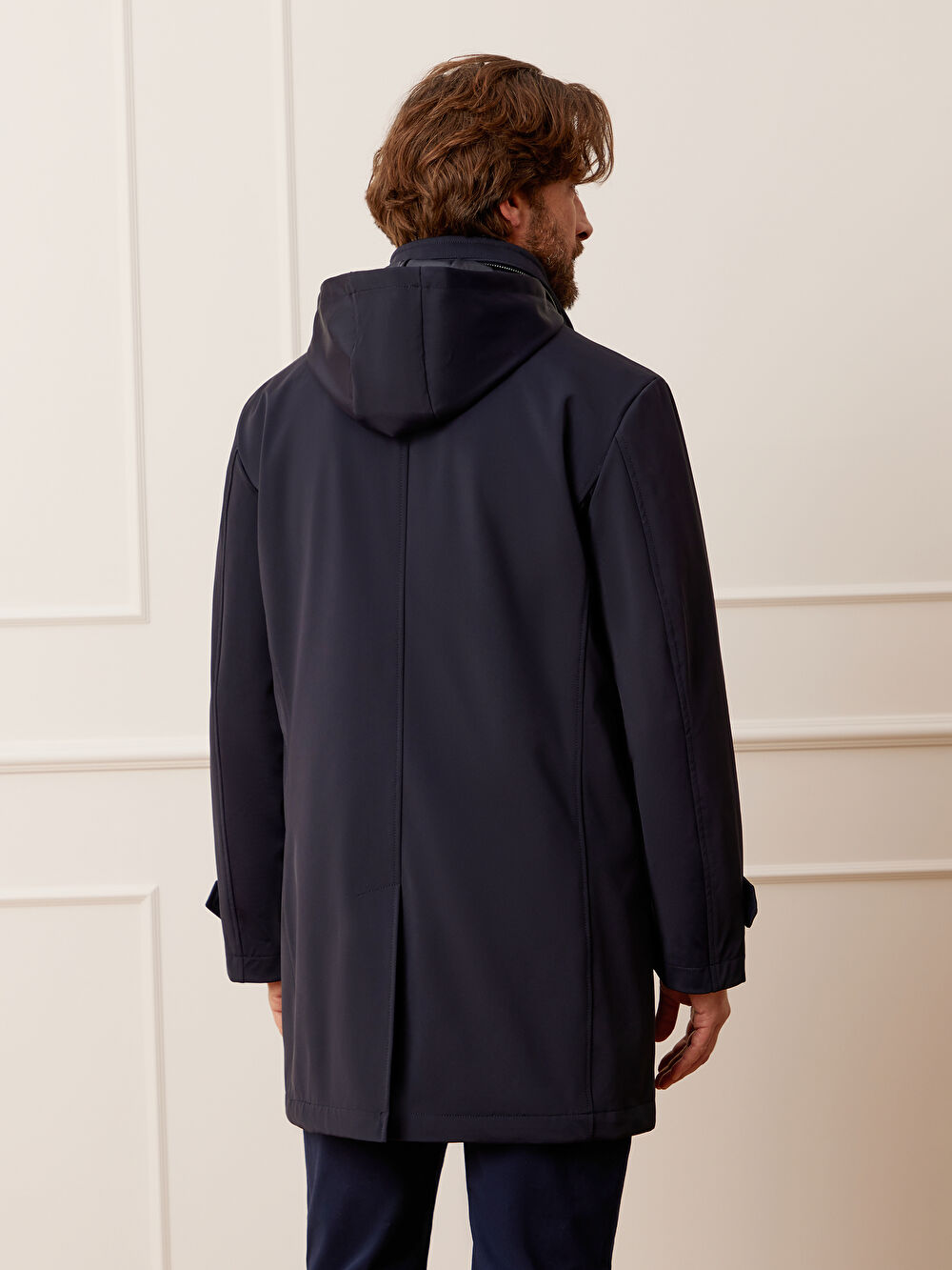 GRANATOWA KURTKA CARLOW - 6