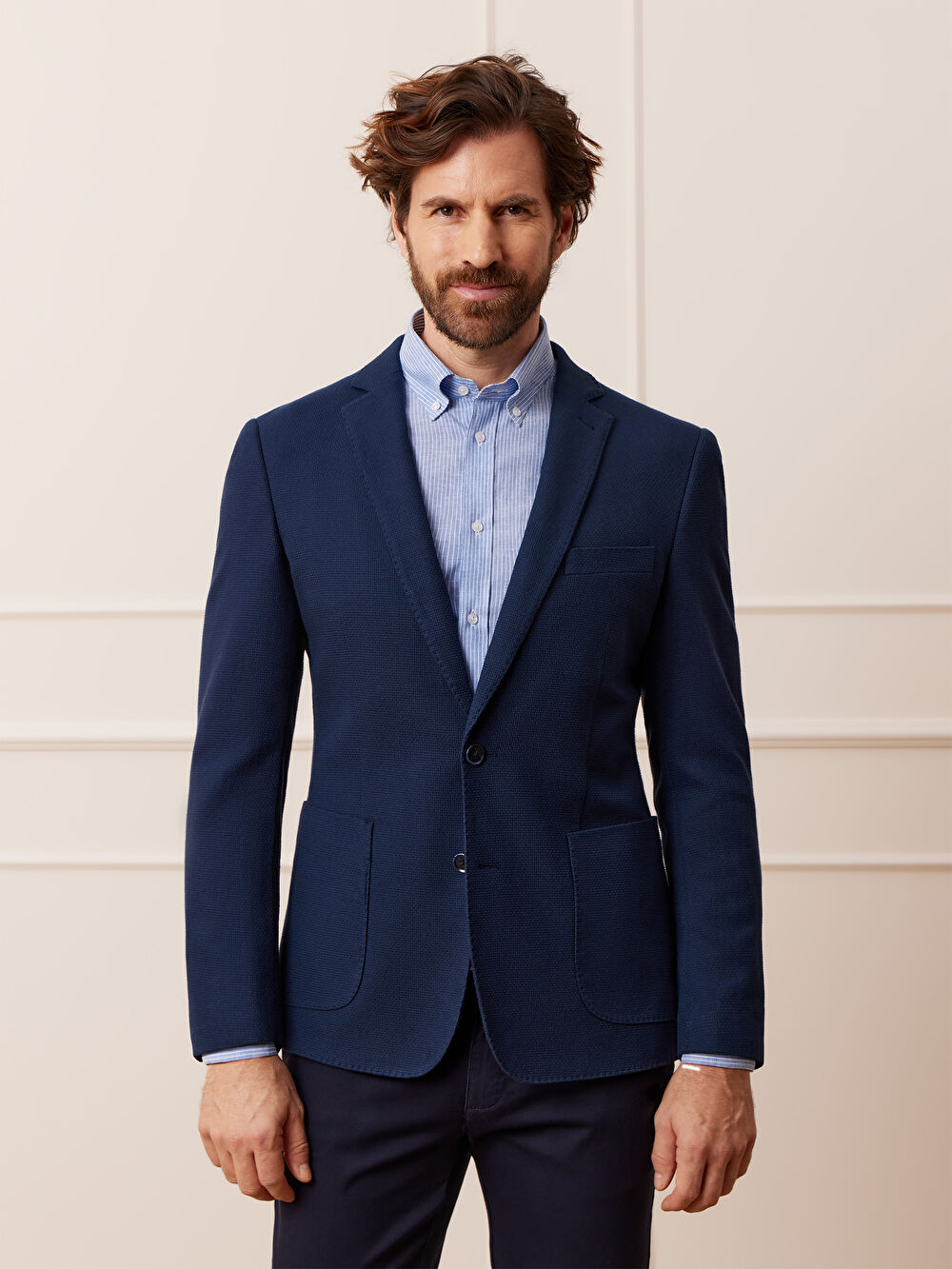 GRANATOWA MARYNARKA - 3