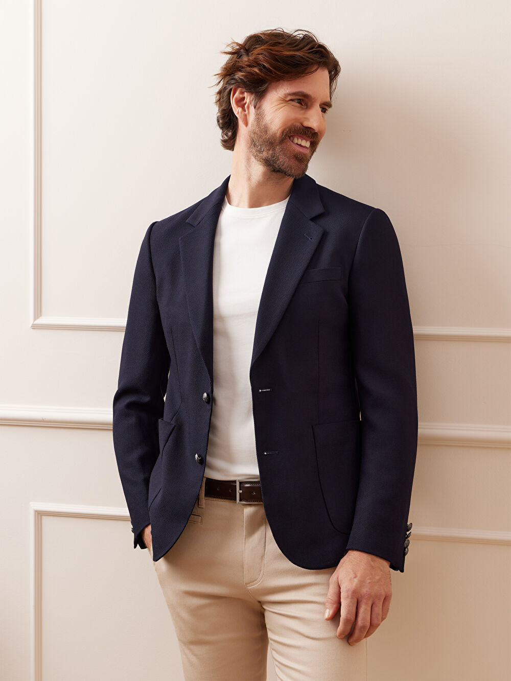 GRANATOWA MARYNARKA - 6