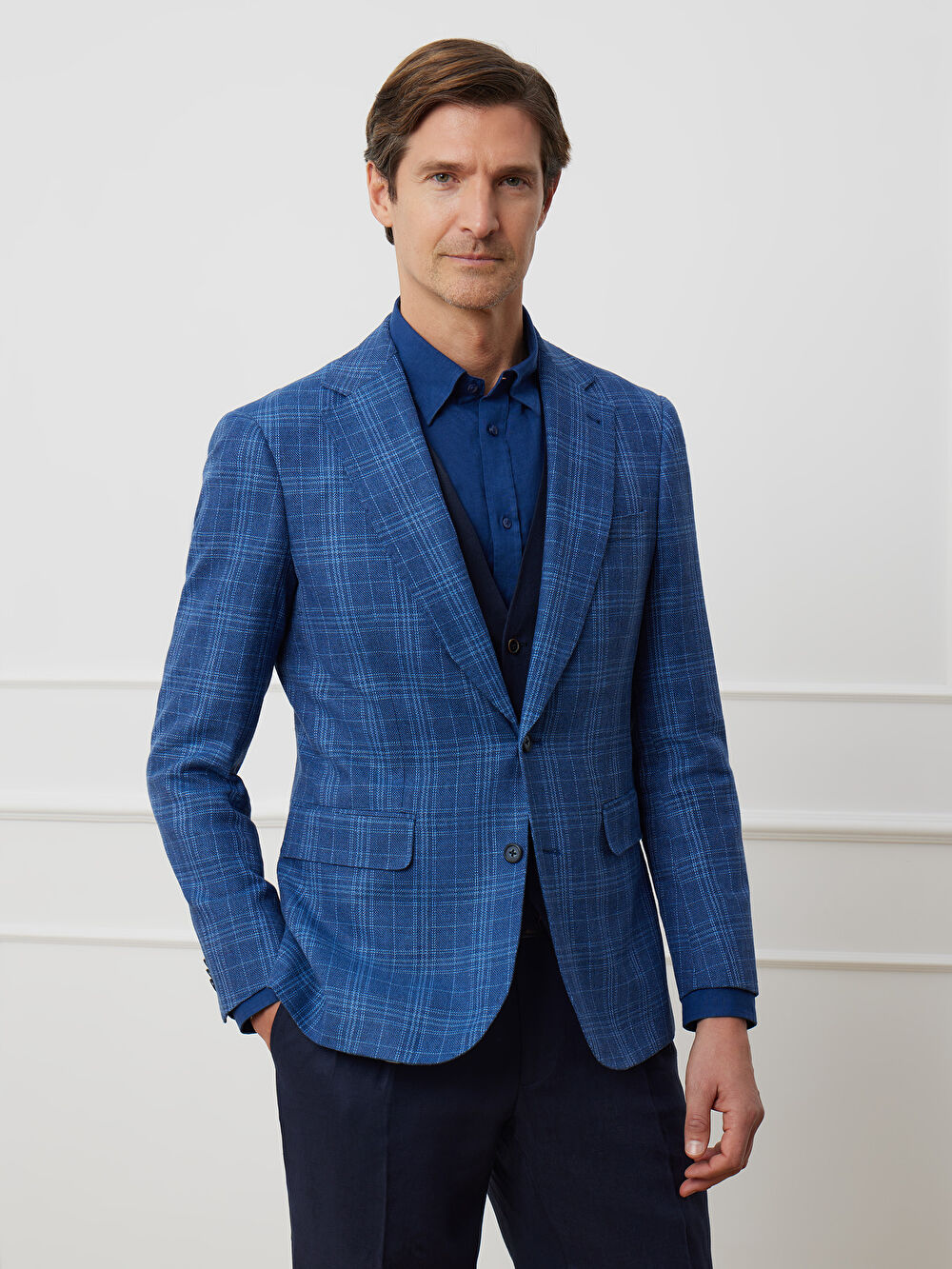 GRANATOWA MARYNARKA TURYN