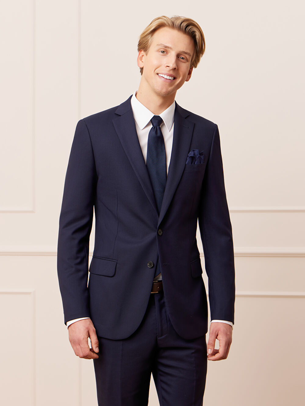 GRANATOWA MARYNARKA DO GARNITURU - MIKSUJ I ŁĄCZ - 3