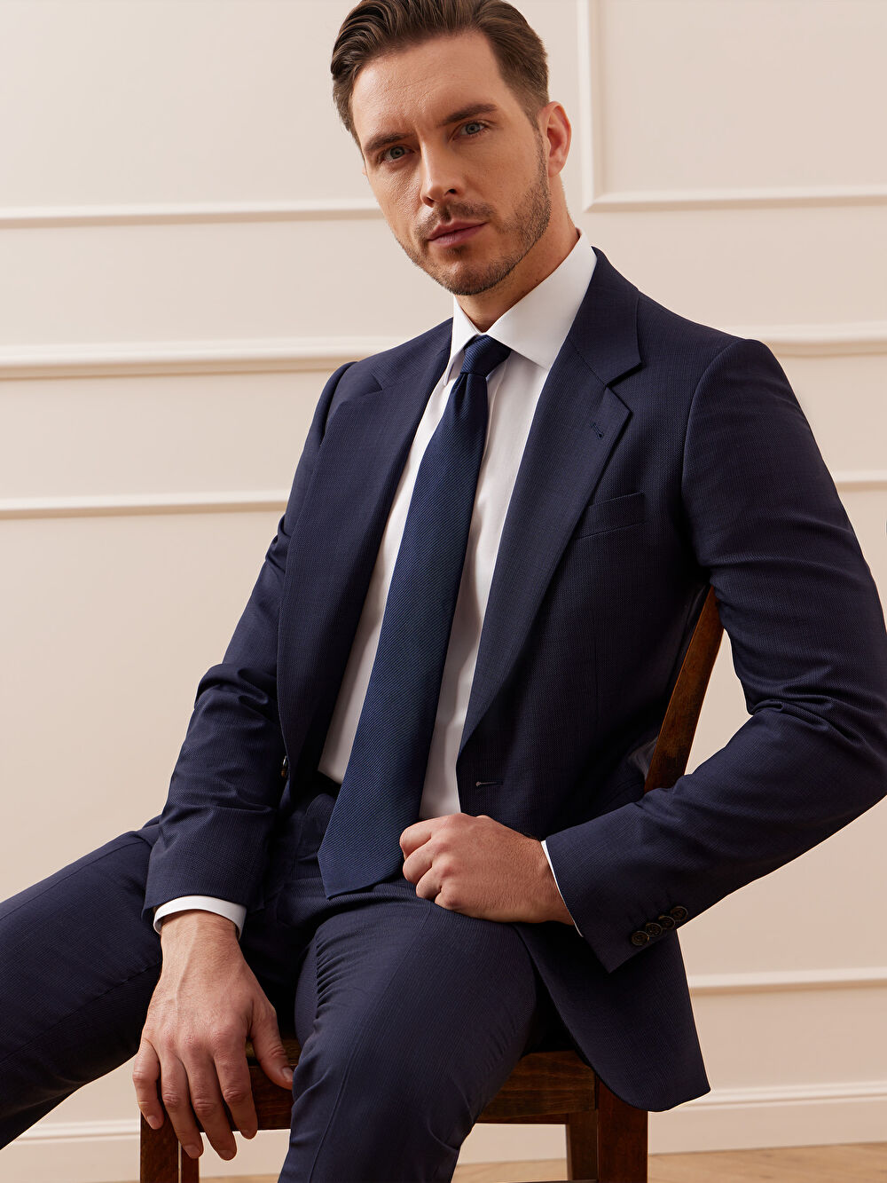 GRANATOWA MARYNARKA TURYN DO GARNITURU - MIKSUJ I ŁĄCZ - 8