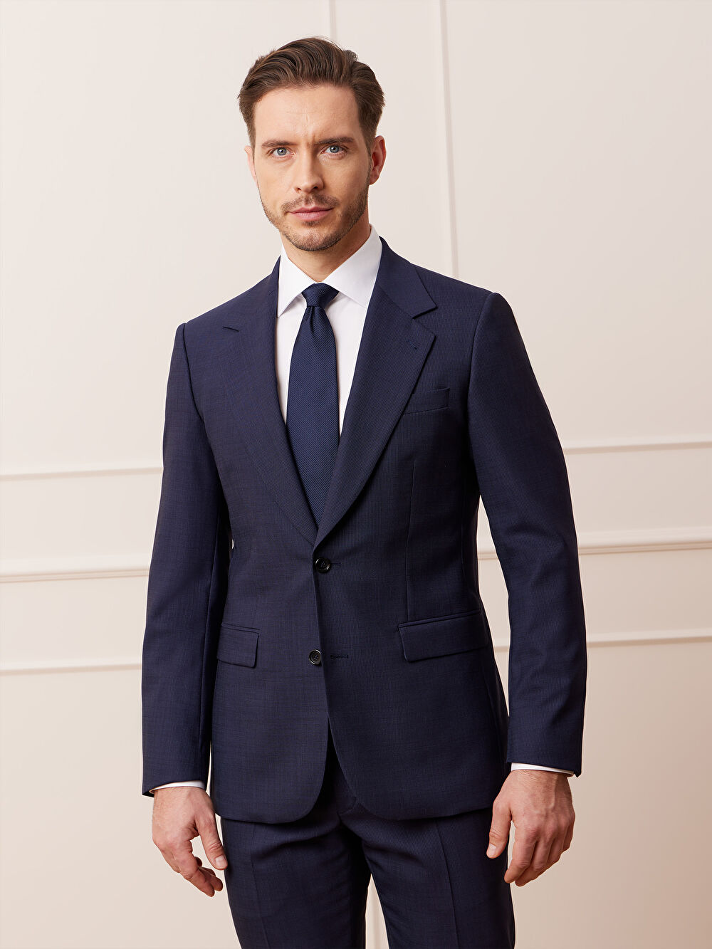 GRANATOWA MARYNARKA TURYN DO GARNITURU - MIKSUJ I ŁĄCZ - 4