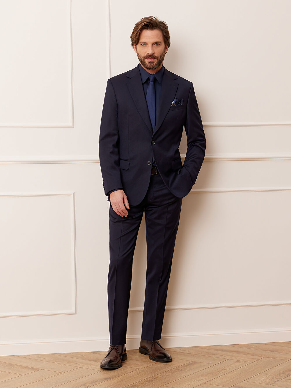 GRANATOWA MARYNARKA BARI DO GARNITURU - MIKSUJ I ŁĄCZ - 6