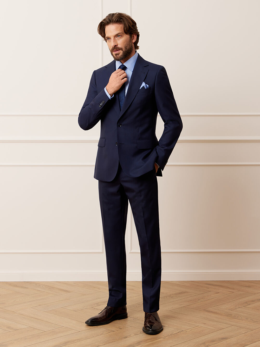 GRANATOWA MARYNARKA COMO DO GARNITURU - MIKSUJ I ŁĄCZ - 8