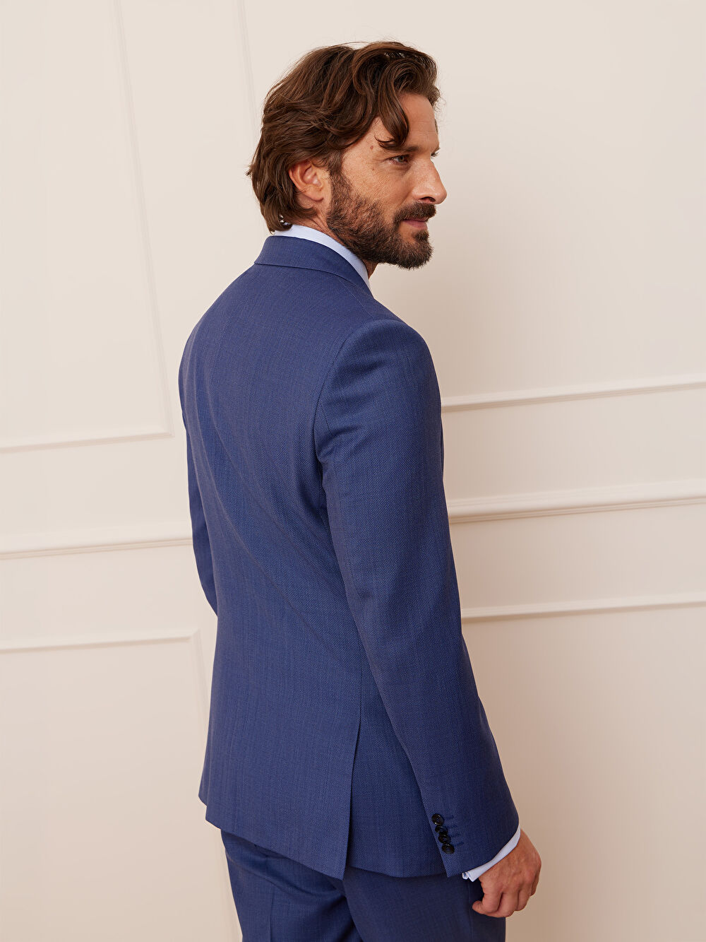 GRANATOWA MARYNARKA TURYN DO GARNITURU - MIKSUJ I ŁĄCZ - 4