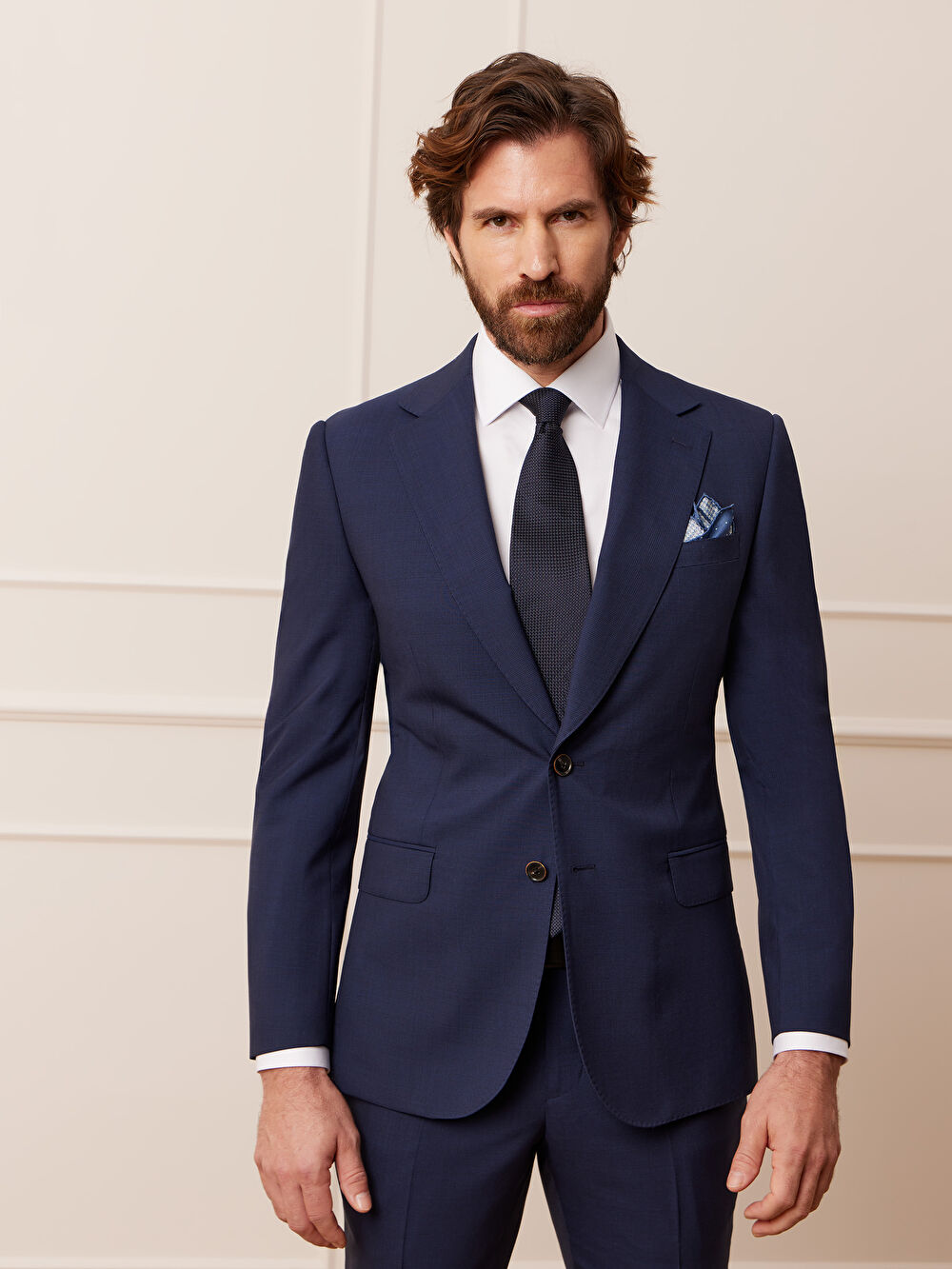 GRANATOWA MARYNARKA TURYN DO GARNITURU - MIKSUJ I ŁĄCZ - 4