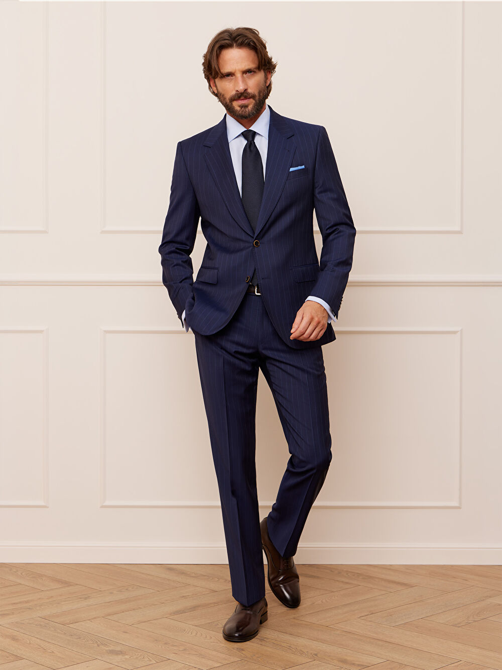 GRANATOWA MARYNARKA TURYN DO GARNITURU - MIKSUJ I ŁĄCZ