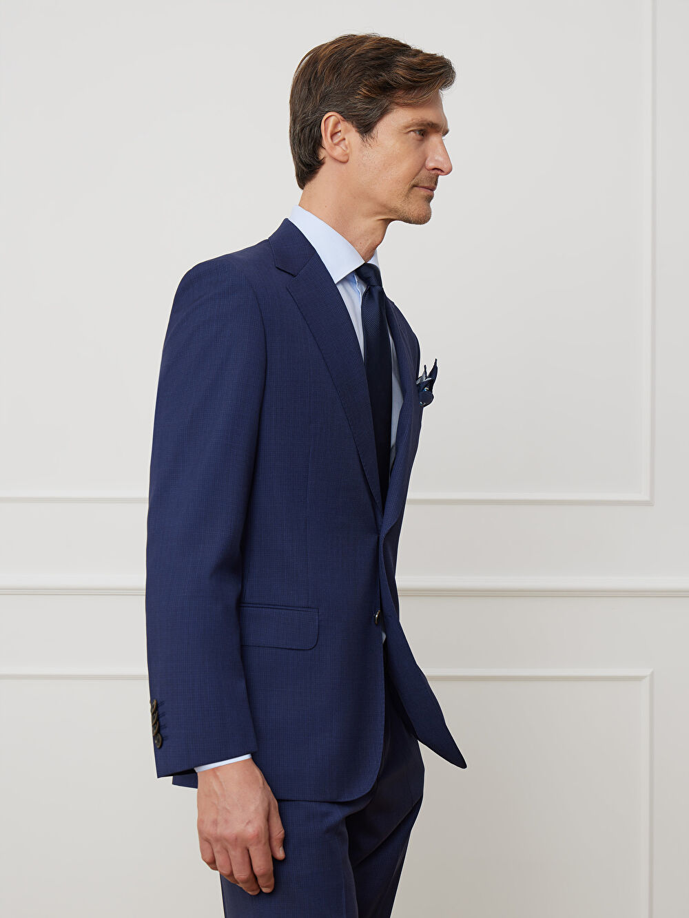 GRANATOWA MARYNARKA BARI DO GARNITURU - MIKSUJ I ŁĄCZ - 3