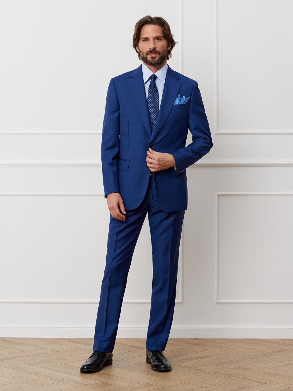 GRANATOWA MARYNARKA TURYN DO GARNITURU - MIKSUJ I ŁĄCZ