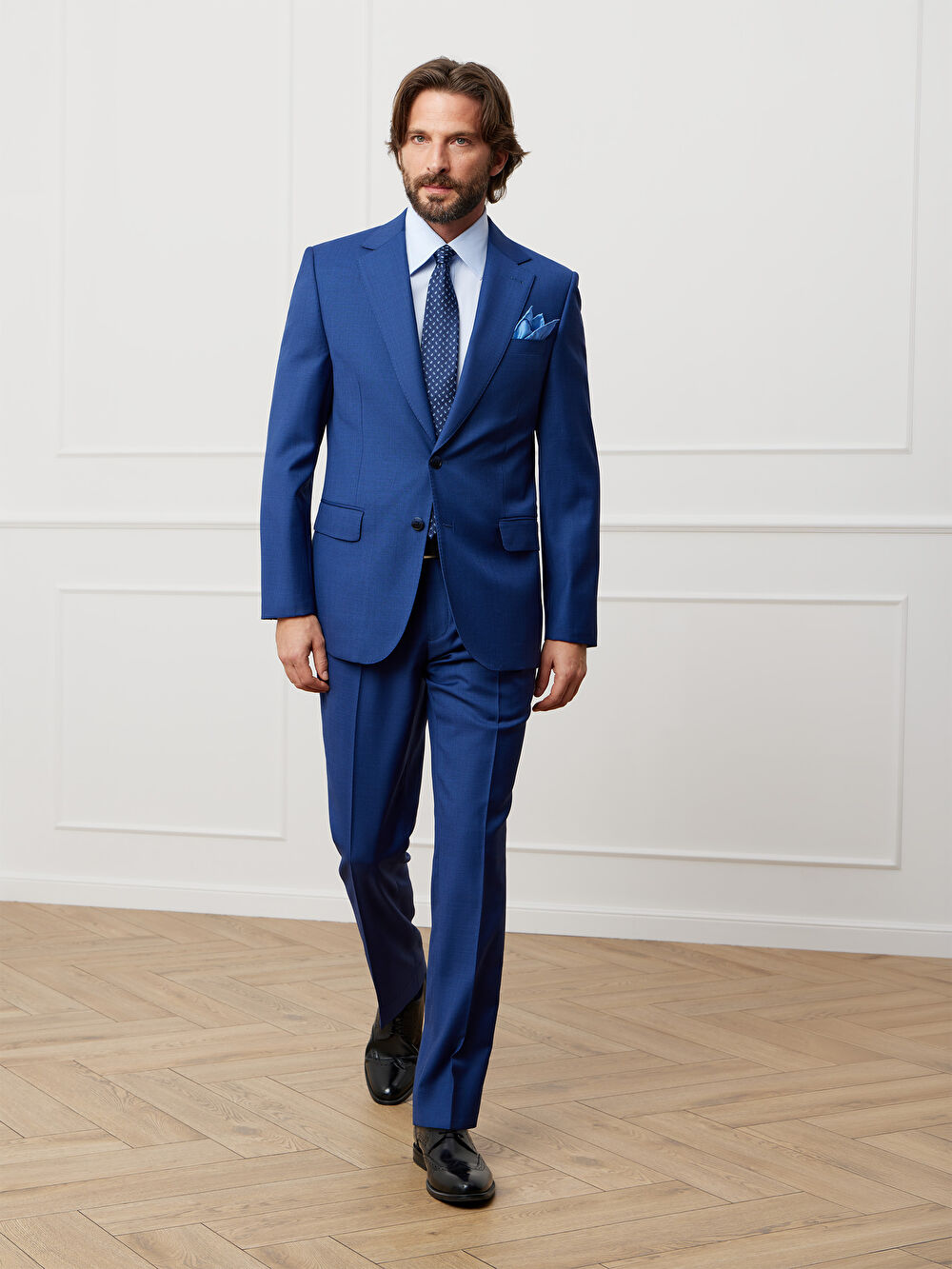 GRANATOWA MARYNARKA TURYN DO GARNITURU - MIKSUJ I ŁĄCZ - 6