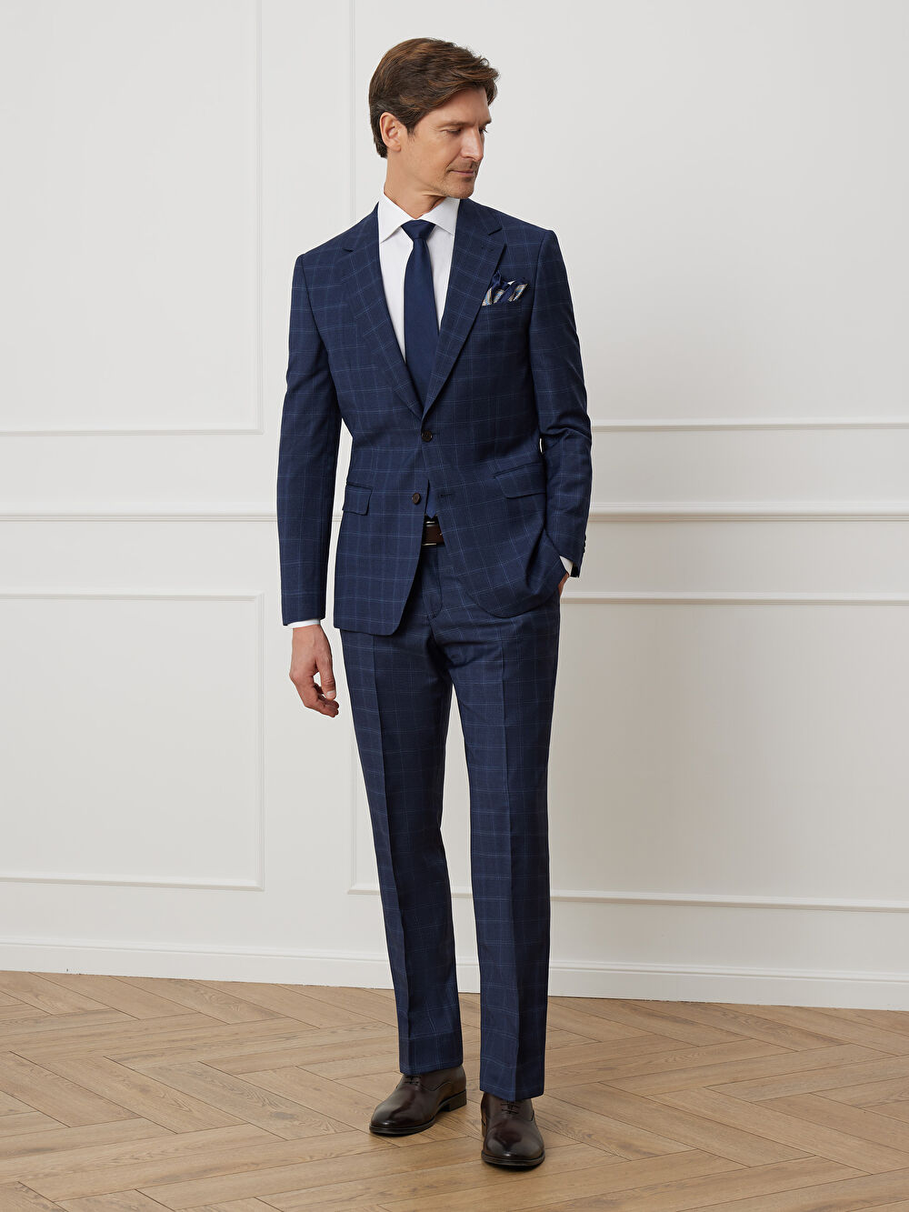 GRANATOWA MARYNARKA TURYN DO GARNITURU - MIKSUJ I ŁĄCZ