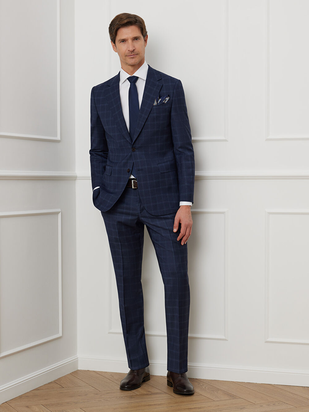 GRANATOWA MARYNARKA TURYN DO GARNITURU - MIKSUJ I ŁĄCZ - 6