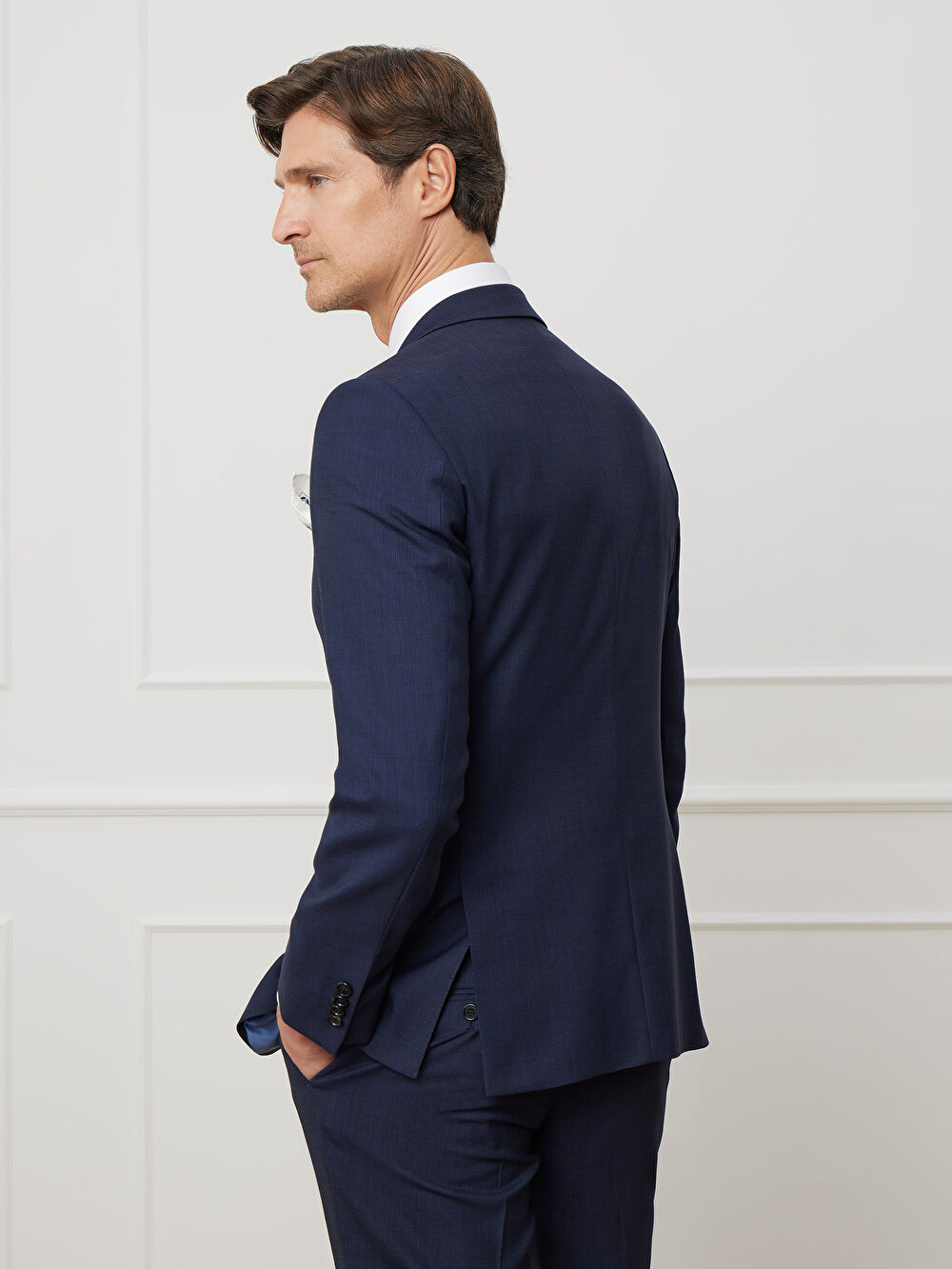 GRANATOWA MARYNARKA TURYN DO GARNITURU - MIKSUJ I ŁĄCZ - 4