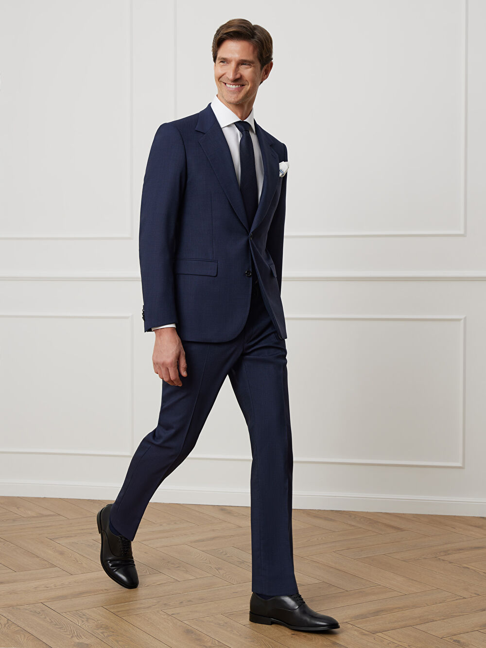 GRANATOWA MARYNARKA TURYN DO GARNITURU - MIKSUJ I ŁĄCZ - 7