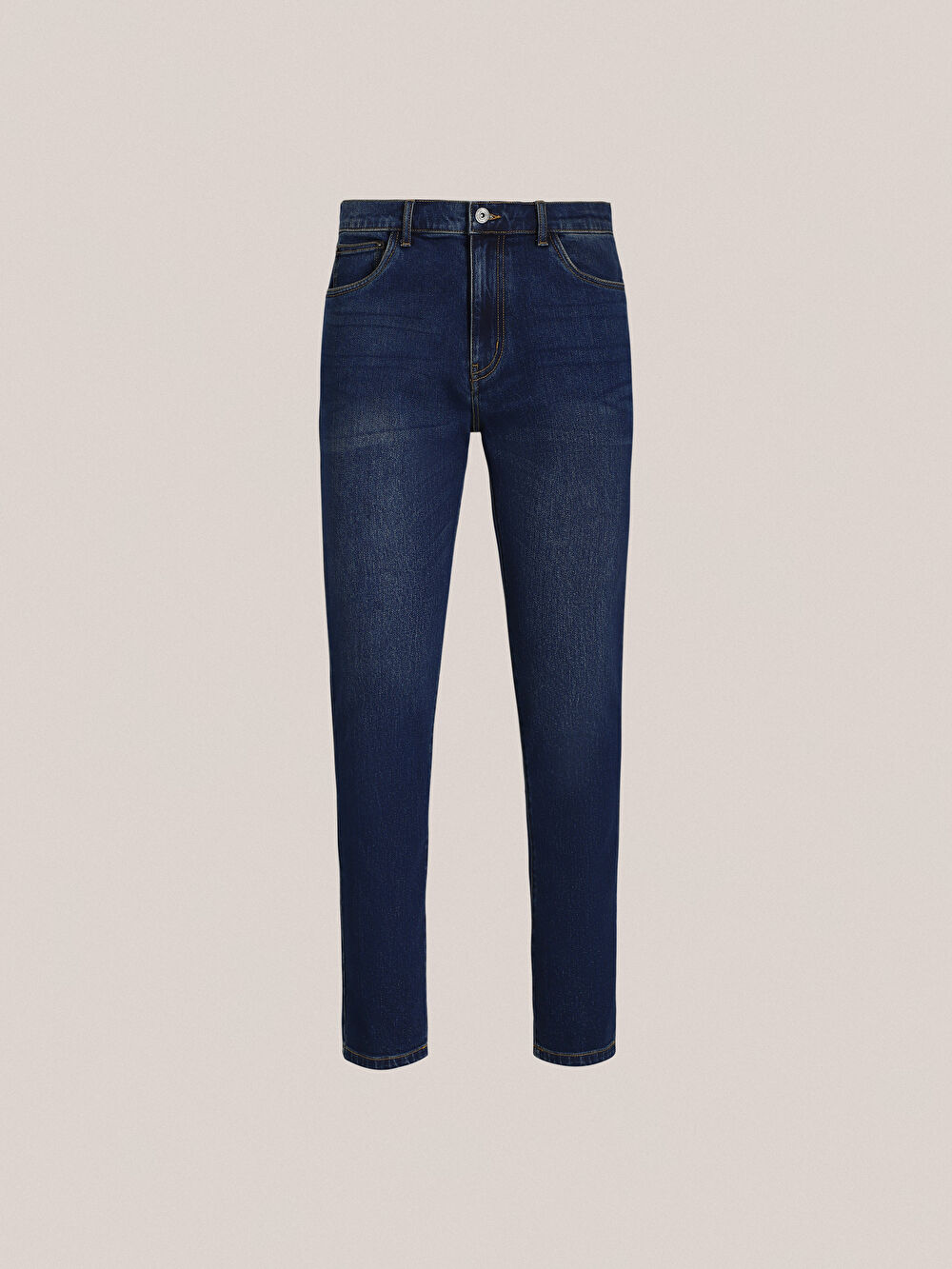 GRANATOWE JEANSY GENESON - 2