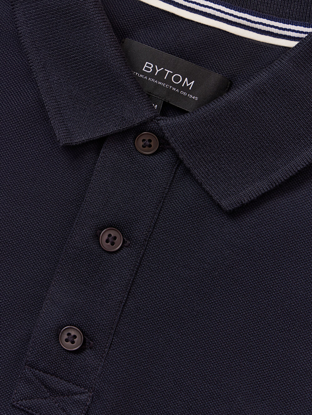 GRANATOWE KLASYCZNE POLO RAMSEY - 3