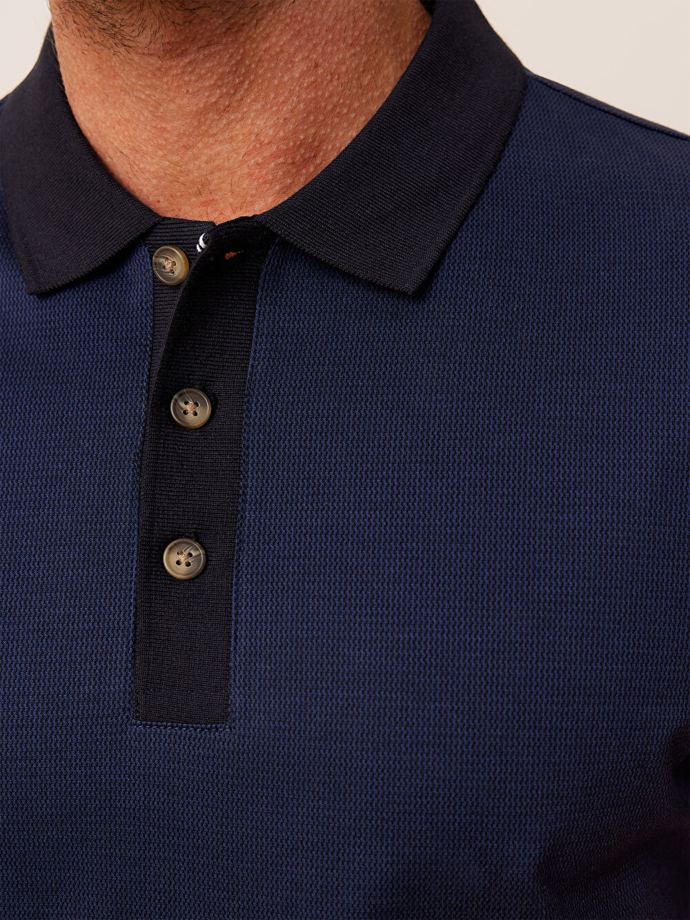 GRANATOWA POLO PRESSEN - 3