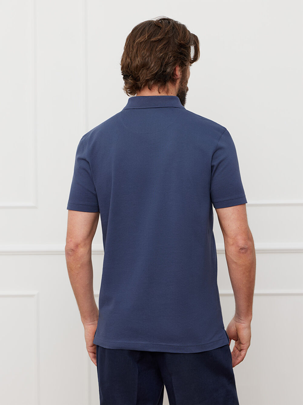 GRANATOWE POLO NEWIN - 3