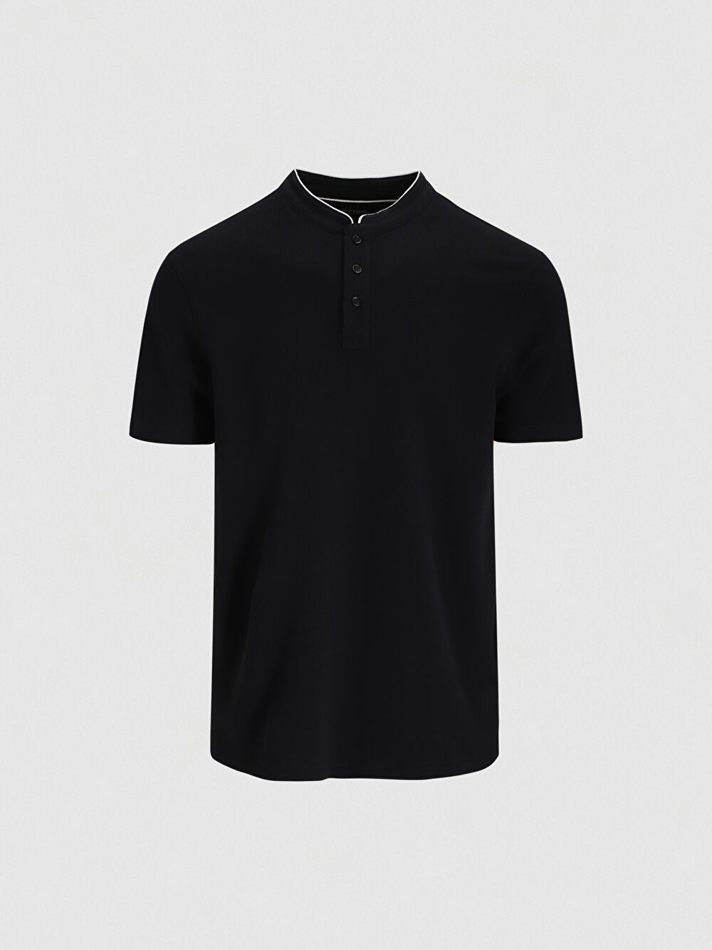 GRANATOWE KLASYCZNE POLO COMBER - 2