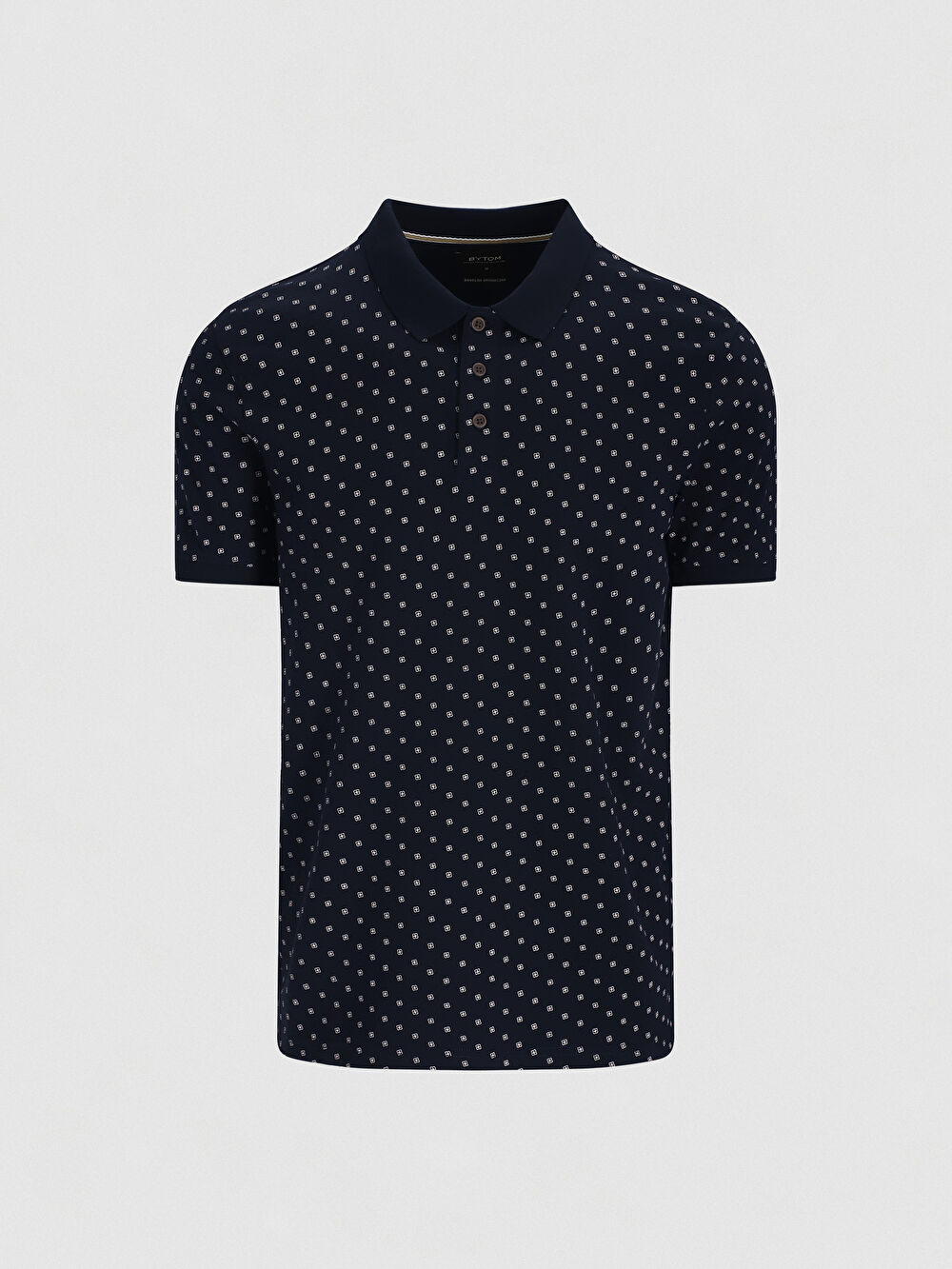 GRANATOWE KLASYCZNE POLO KROSFORD - 2