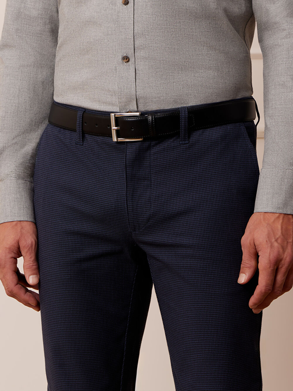 GRANATOWE SPODNIE COEDWAY - 4