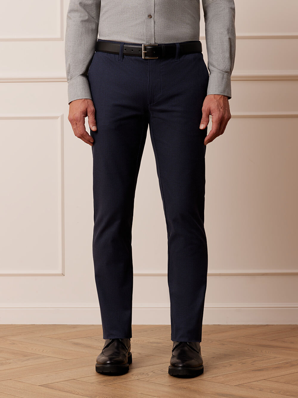 GRANATOWE SPODNIE COEDWAY - 3