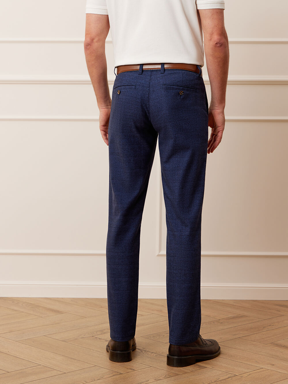 GRANATOWE SPODNIE GAVIK - 7