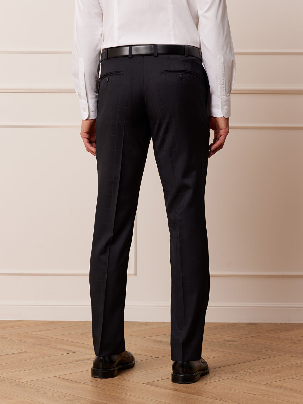 GRANATOWE SPODNIE DO GARNITURU - MIKSUJ I ŁĄCZ - 5