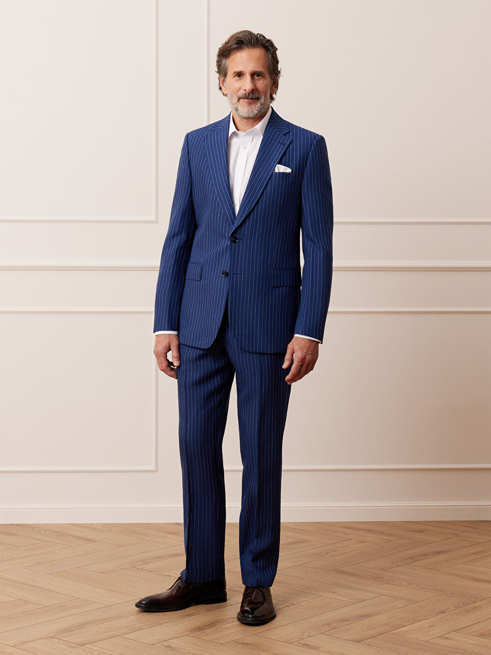 GRANATOWE SPODNIE DO GARNITURU - MIKSUJ I ŁĄCZ - 6