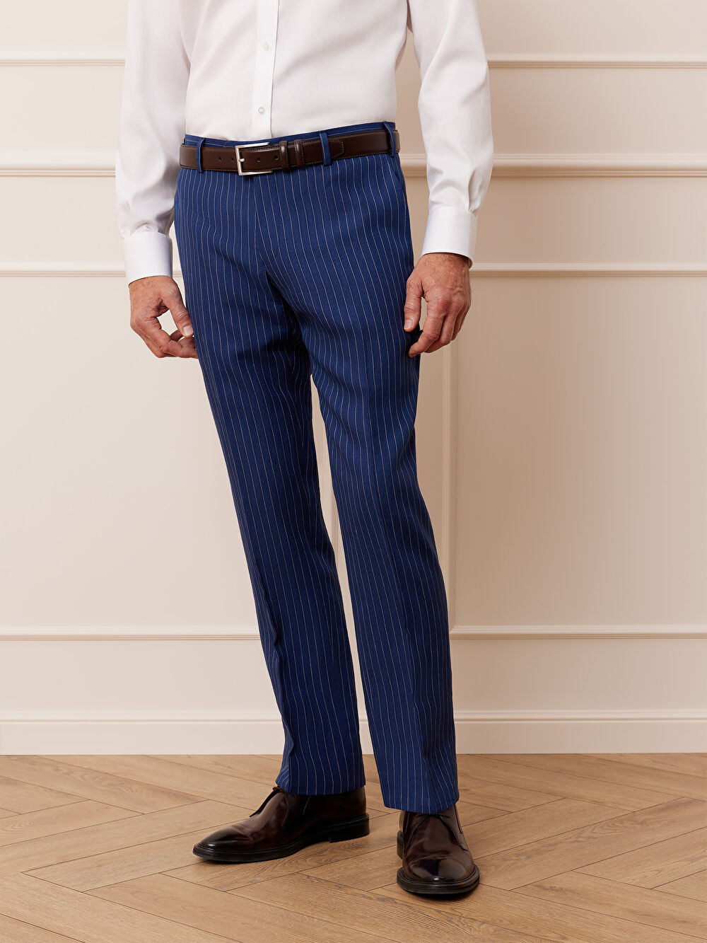 GRANATOWE SPODNIE DO GARNITURU - MIKSUJ I ŁĄCZ - 3