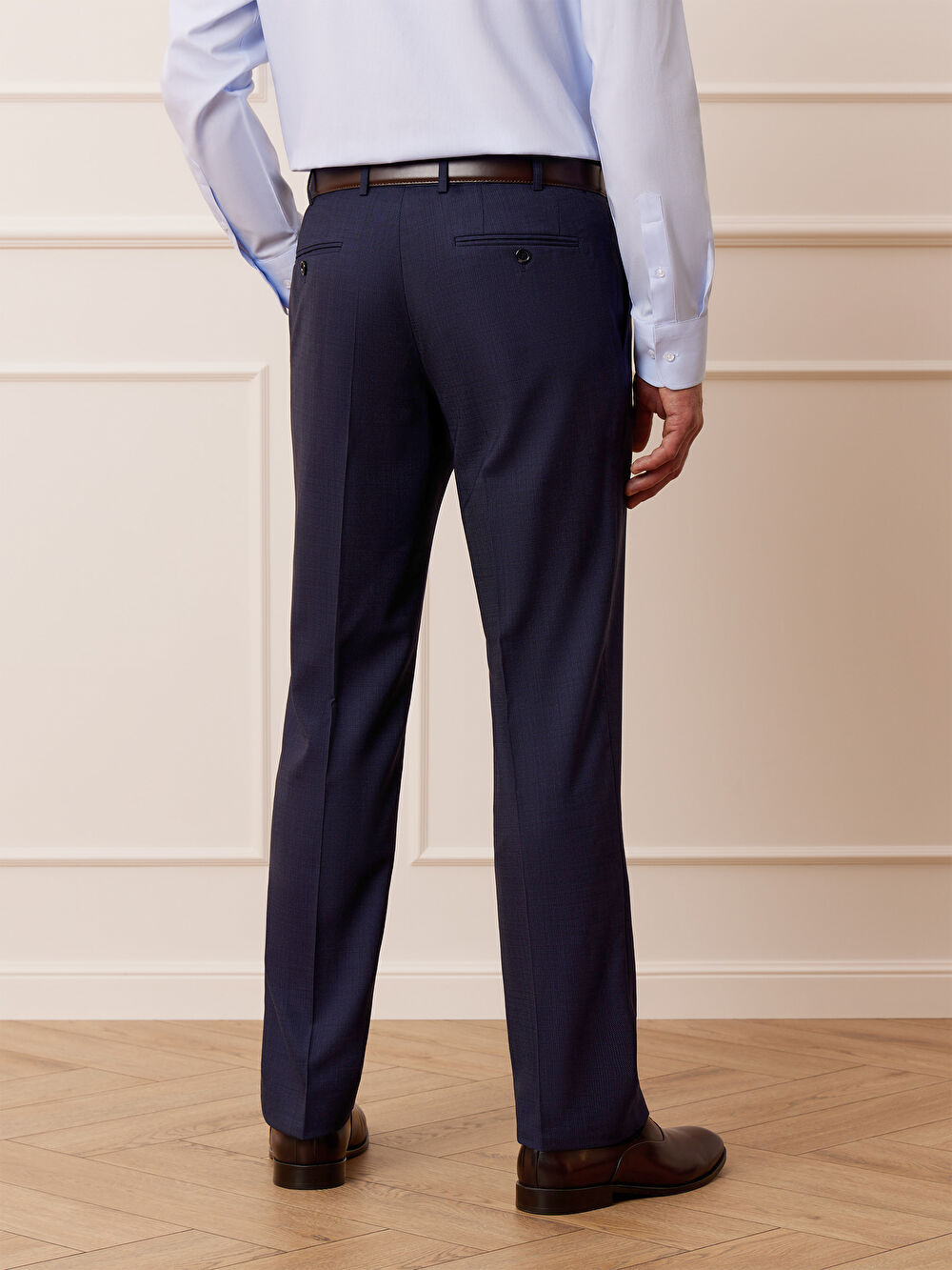 GRANATOWE SPODNIE DO GARNITURU - MIKSUJ I ŁĄCZ - 6