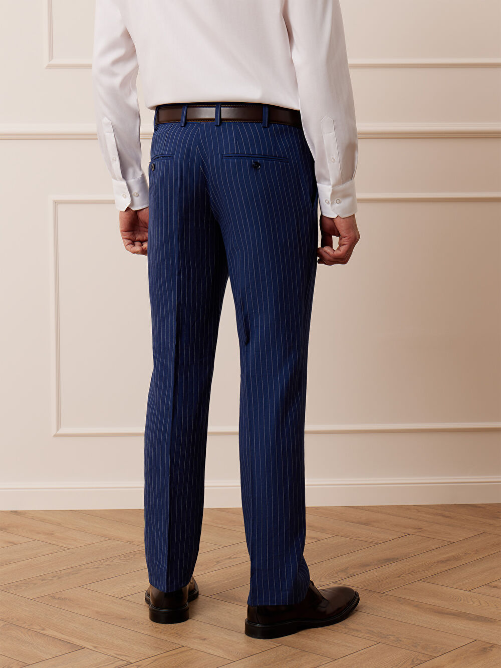 GRANATOWE SPODNIE DO GARNITURU - MIKSUJ I ŁĄCZ - 5