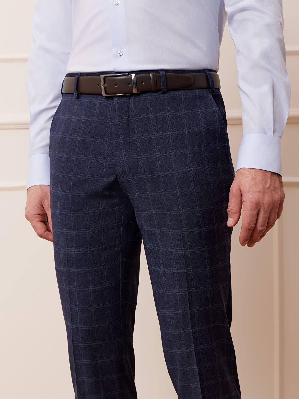 GRANATOWE SPODNIE DO GARNITURU - MIKSUJ I ŁĄCZ - 6