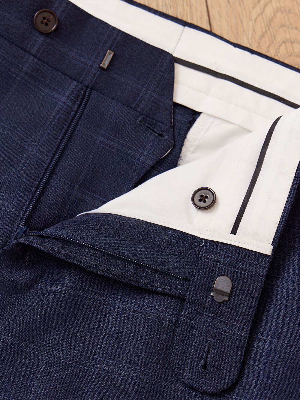 GRANATOWE SPODNIE DO GARNITURU - MIKSUJ I ŁĄCZ - 3