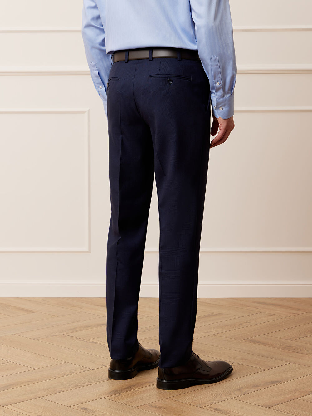 GRANATOWE SPODNIE DO GARNITURU -  MIKSUJ I ŁĄCZ - 7