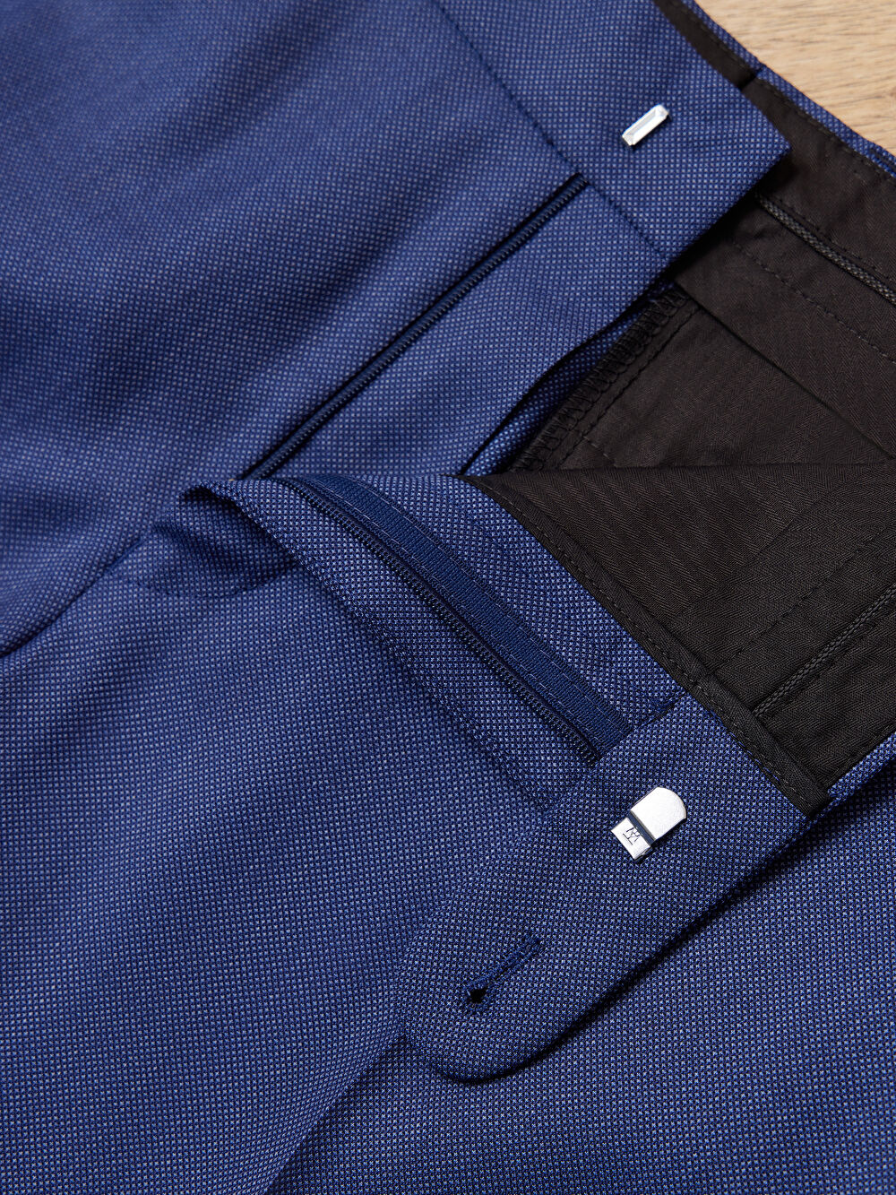 GRANATOWE SPODNIE DO GARNITURU - MIKSUJ I ŁĄCZ - 6