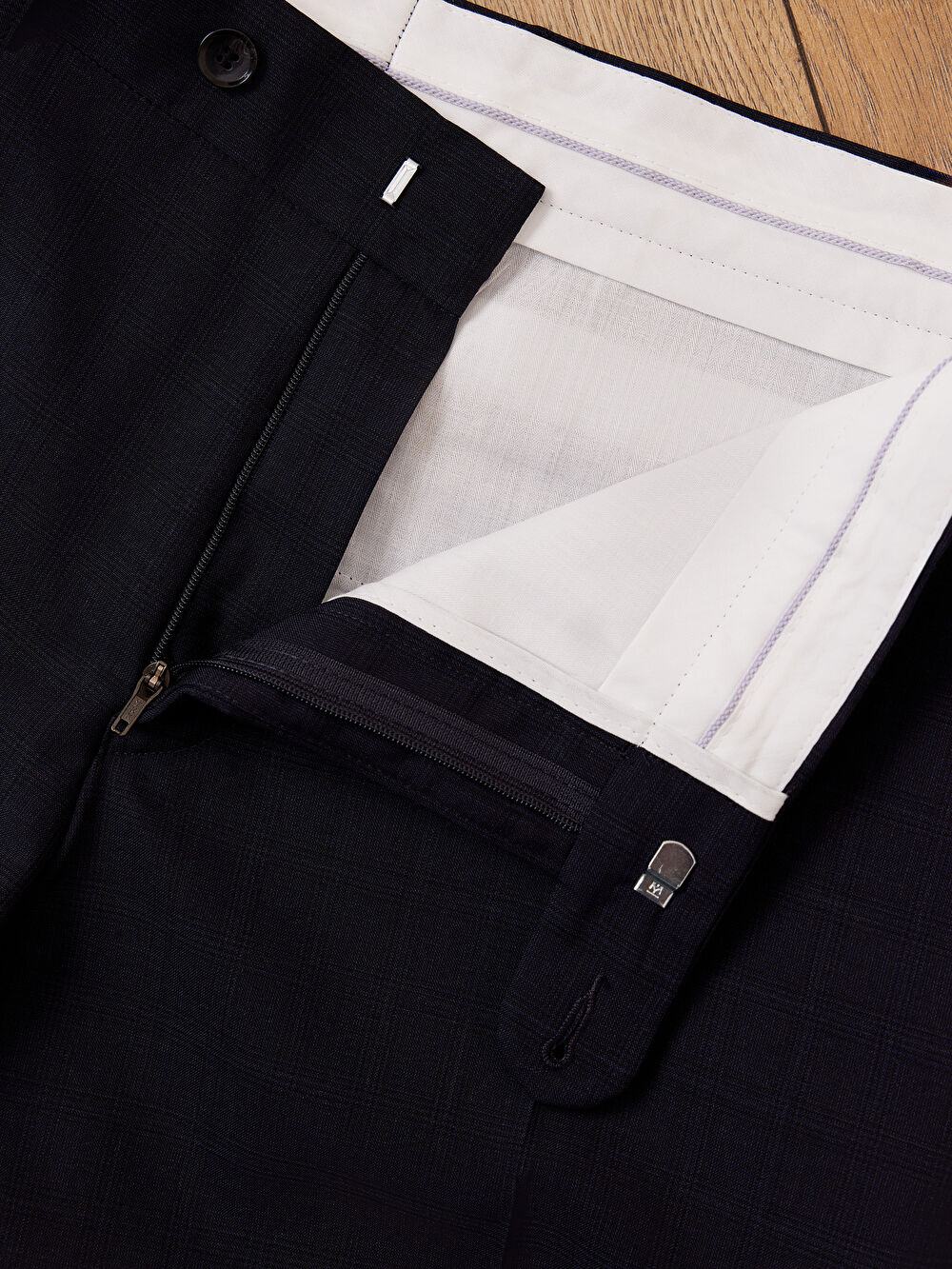 GRANATOWE SPODNIE DO GARNITURU - MIKSUJ I ŁĄCZ - 7