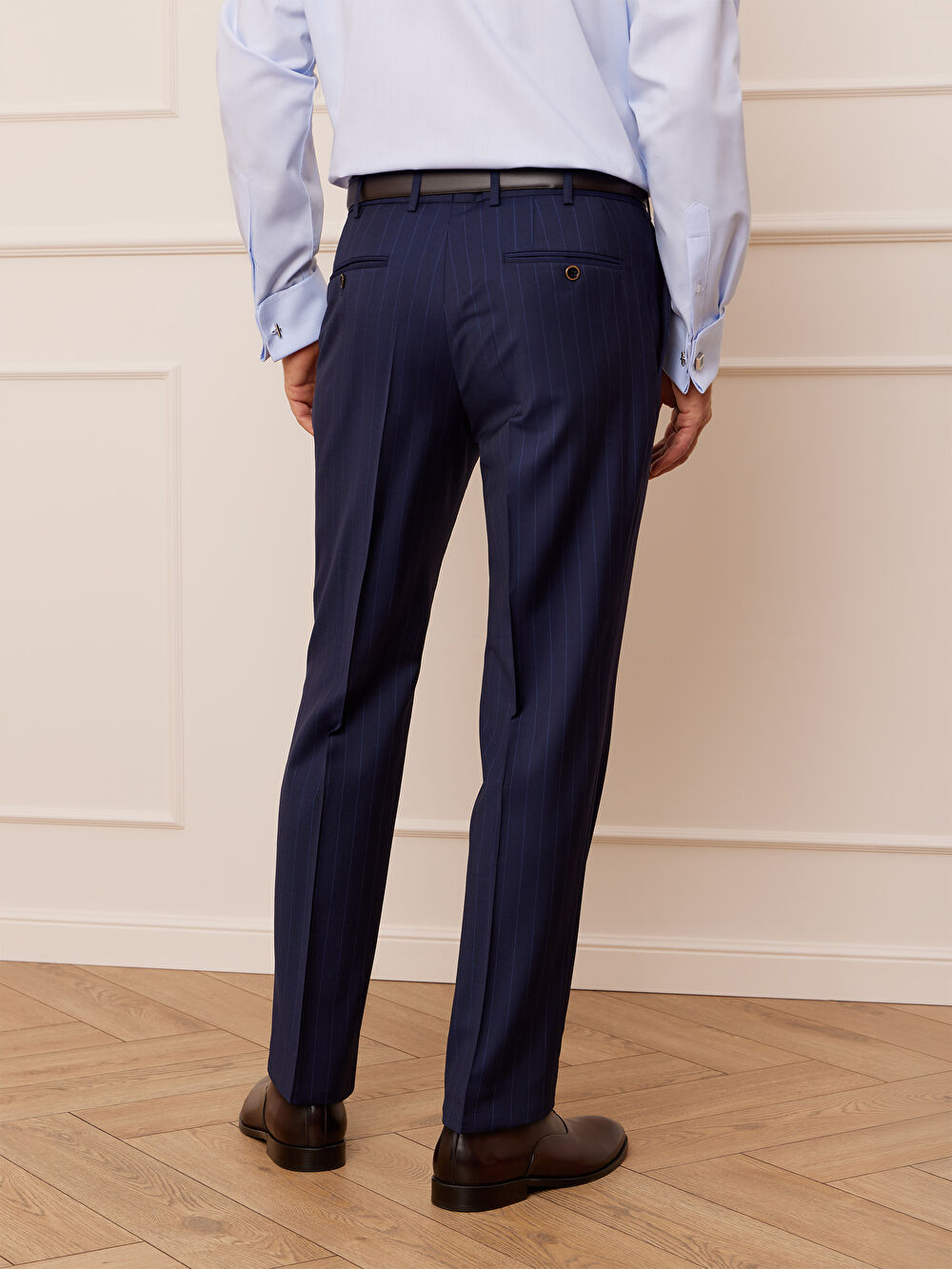 GRANATOWE SPODNIE DO GARNITURU - MIKSUJ I ŁĄCZ - 3