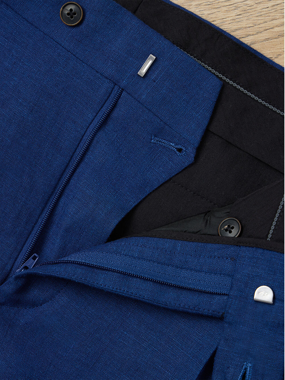 GRANATOWE SPODNIE DO GARNITURU - MIKSUJ I ŁĄCZ - 5