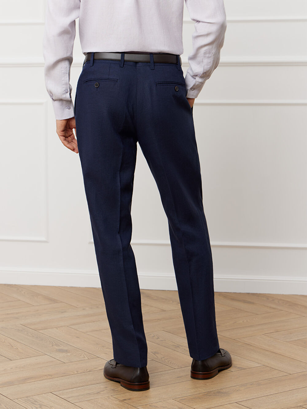 GRANATOWE SPODNIE DO GARNITURU - MIKSUJ I ŁĄCZ - 3